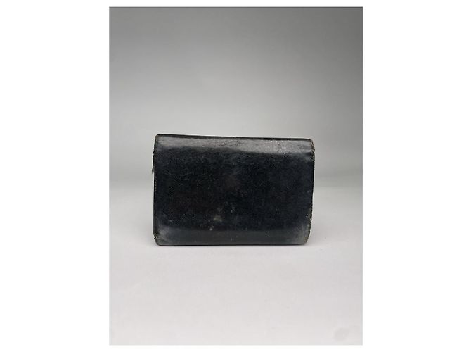 Prada Tessuto  Black Leather Wallet - view 2