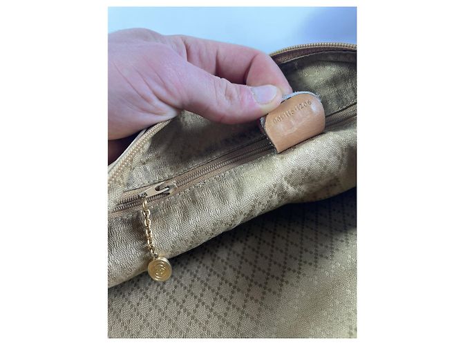 Bolsa de mão de couro bege Gucci Blondie - vista 2