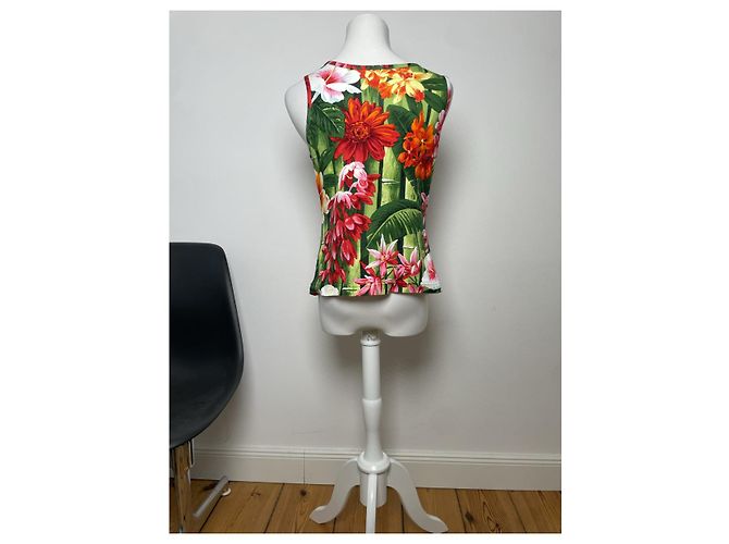 Dior J'Adior8 Multicolour Cotton Top Multiple colors - view 3