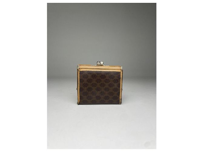 Céline Cartera de cuero beige Celine Triomphe - vista 2