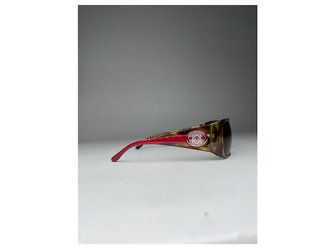 Loewe Red Plastic Sunglasses - view 2
