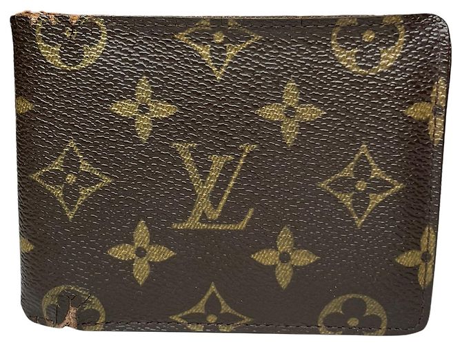Borsa in pelle marrone Louis Vuitton - vista 2