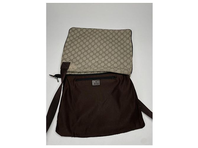 Gucci Jackie Vintage Beiger Lederhandtasche - Ansicht 3