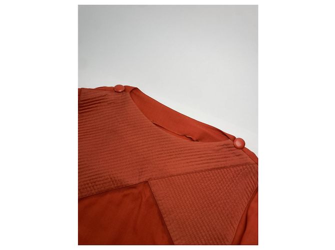 Dior J'adore Dior Suéter de lino naranja - vista 2
