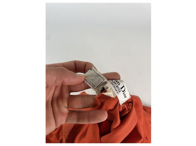 Dior J'adore Dior Suéter de lino naranja - vista 4