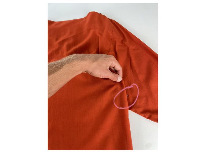 Dior J'adore Dior Suéter de lino naranja - vista 5