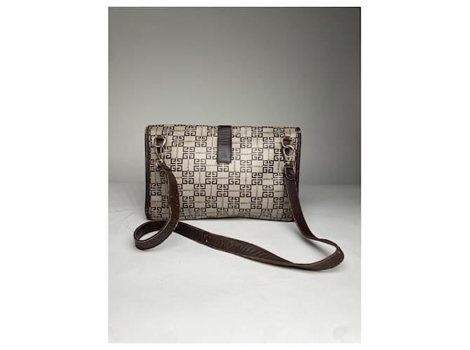Givenchy 4G graue Lederhandtasche - Ansicht 3