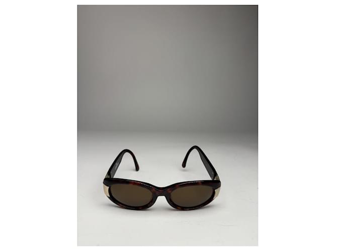 Occhiali da sole in plastica marroni Givenchy Marrone - vista 2