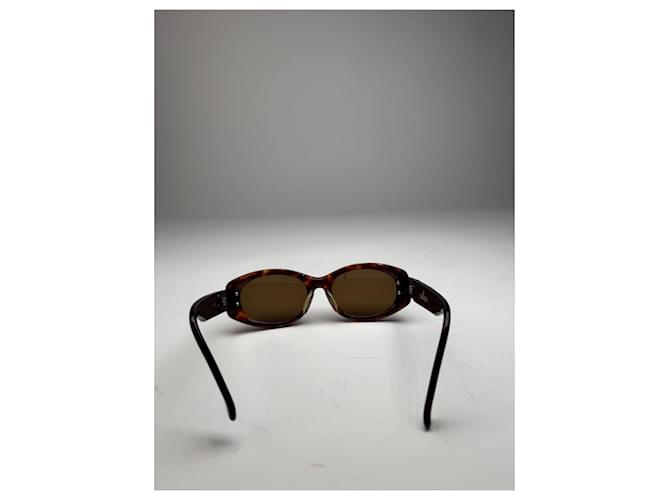 Occhiali da sole in plastica marroni Givenchy Marrone - vista 5