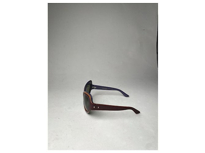 Gafas de sol de plástico morado Yves Saint Laurent Púrpura - vista 5
