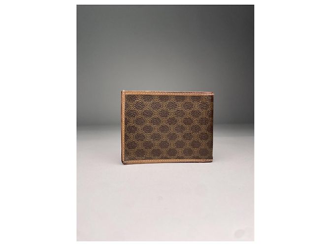 Céline Borsa in pelle marrone Celine - vista 3