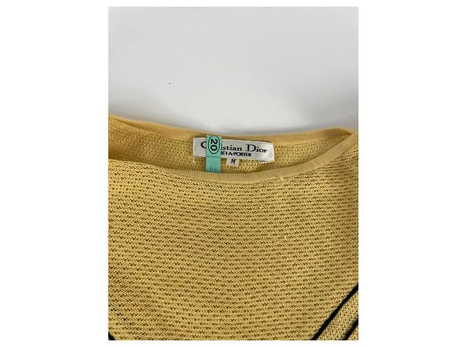 Top de viscosa amarilla J'Adior de Dior Amarillo - vista 4