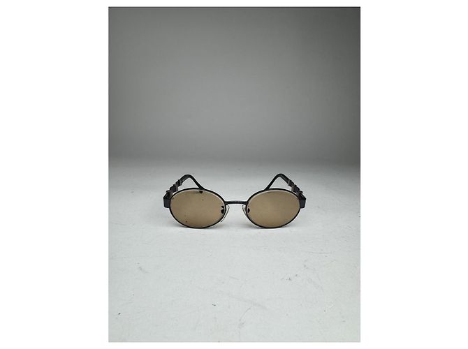 Gafas de sol de metal morado Fendi Púrpura - vista 2