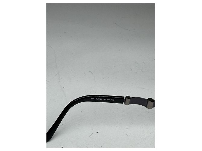 Gafas de sol de metal morado Fendi Púrpura - vista 3