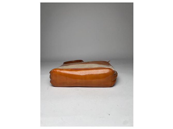 Gucci Horsebit 1955 Eimer Orange Polyester Handtasche - Ansicht 2