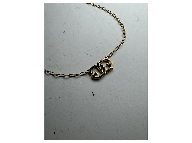 Collana in acciaio dorato Givenchy D'oro - vista 3