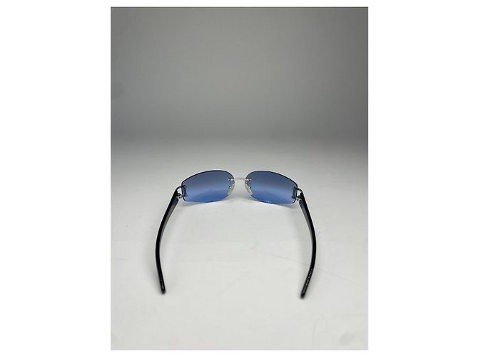 Occhiali da sole in plastica nera Loewe Nero - vista 3