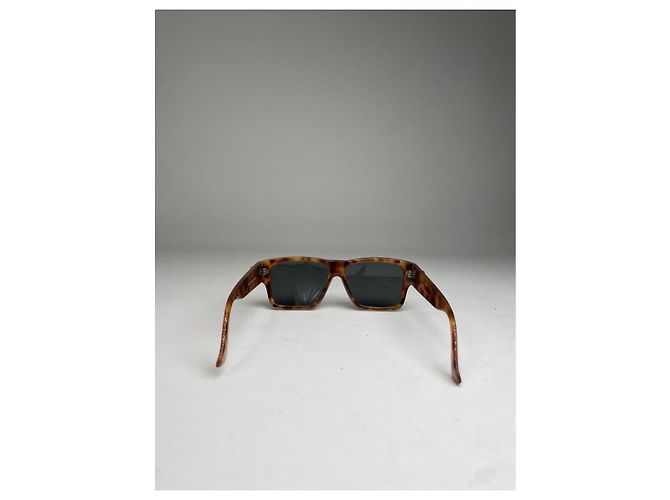 Gafas de sol de plástico marrón Gianni Versace Castaño - vista 4