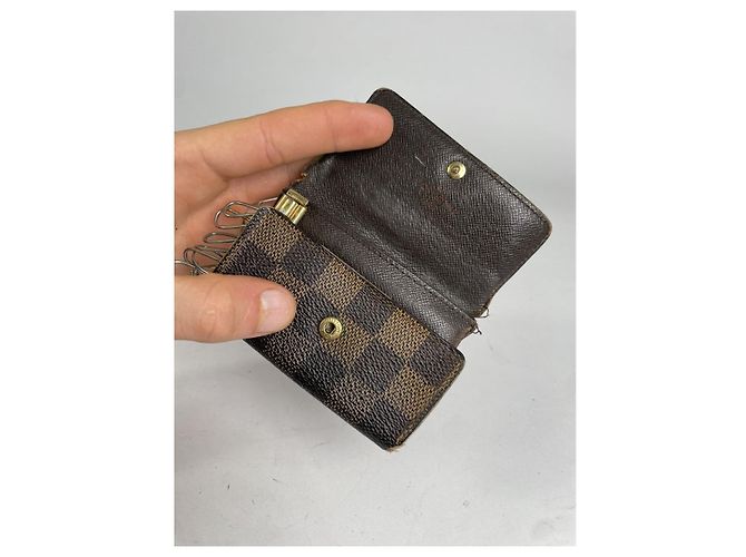 Borsa in pelle marrone Lockme di Louis Vuitton - vista 3
