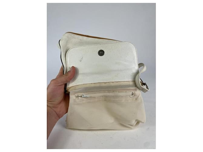 Courreges Borsa in pelle bianca Courrèges Bianco - vista 2