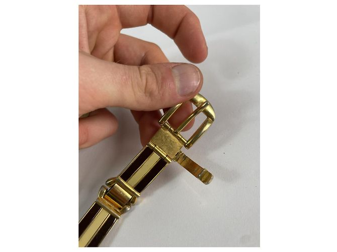 Gucci Goldmetallgürtel Golden - Ansicht 2
