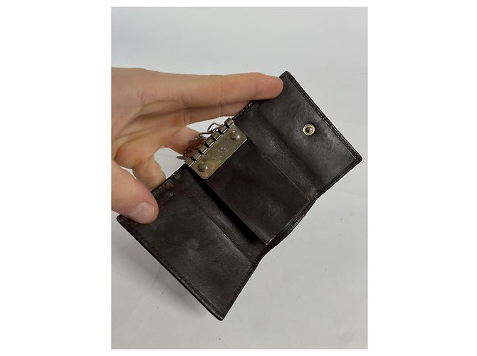 Borsa in pelle nera Gucci Nero - vista 4