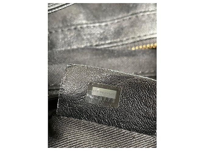 Borsa in pelle nera See by Chloé Nero - vista 5