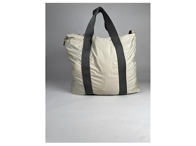 Prada weiße Polyester-Handtasche - Ansicht 3