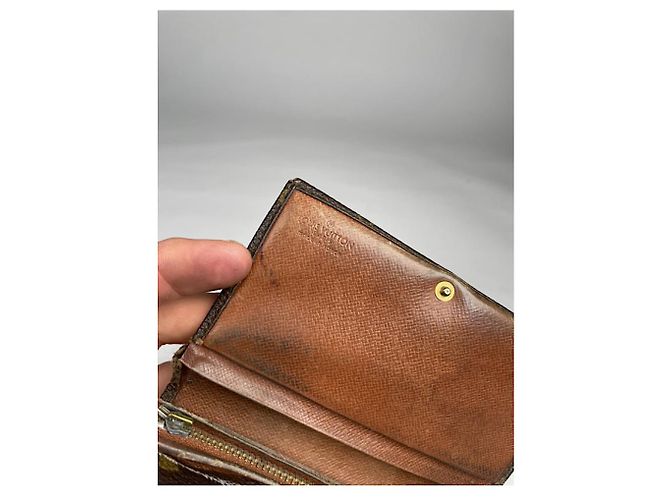 Louis Vuitton Iris braune Lederbörse - Ansicht 5