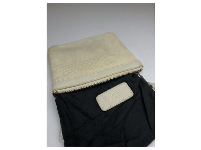 Borsa in cotone bianco Balenciaga - vista 4