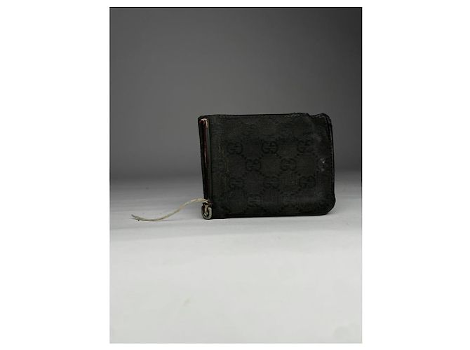 Borsa in cotone nero Gucci - vista 2