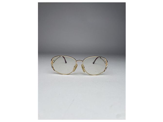 Gafas de sol de metal dorado Dior - vista 3