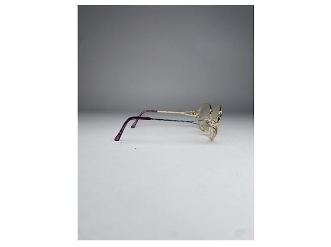 Gafas de sol de metal dorado Dior - vista 4