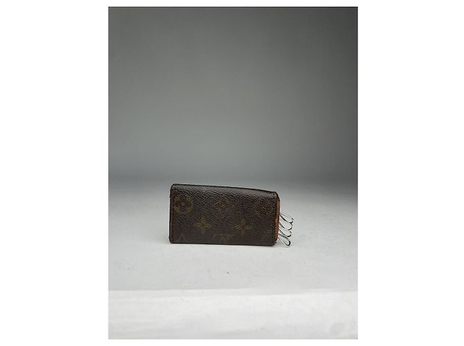 Borsa in pelle marrone Louis Vuitton Lockme - vista 2