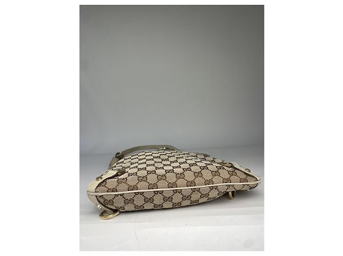 Gucci Jackie Vintage  Beige Cotton Handbag - view 4