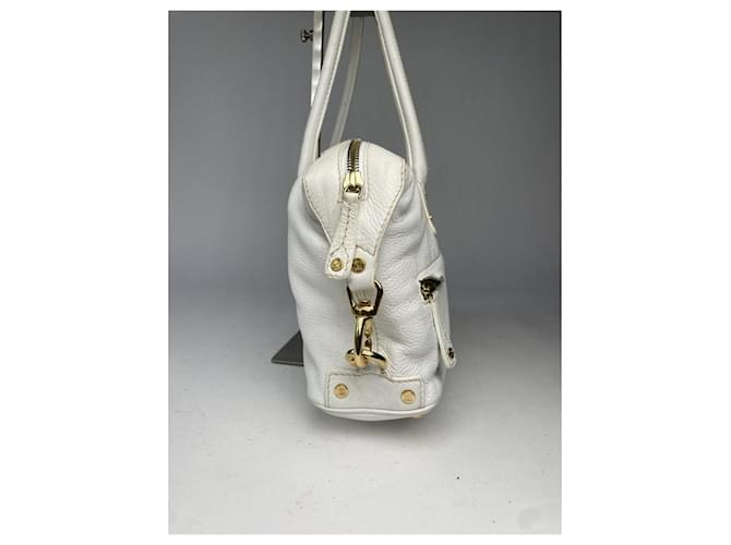 Céline Borsa in pelle bianca Celine Bianco - vista 2