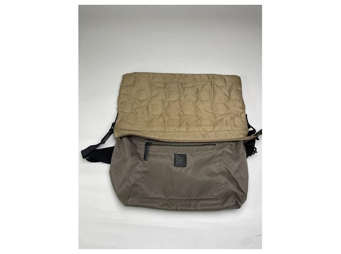 Borsa in cotone dorato Pleats Please D'oro - vista 2