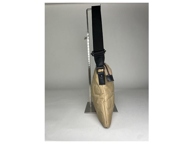 Borsa in cotone dorato Pleats Please D'oro - vista 3