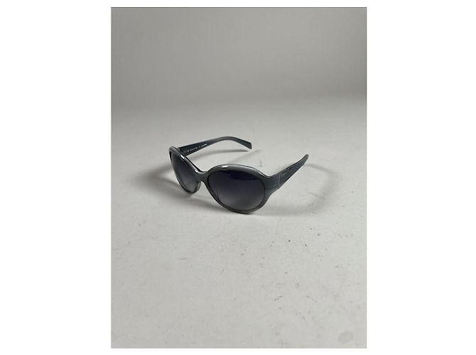 Occhiali da sole in plastica nera Jil Sander Nero - vista 3