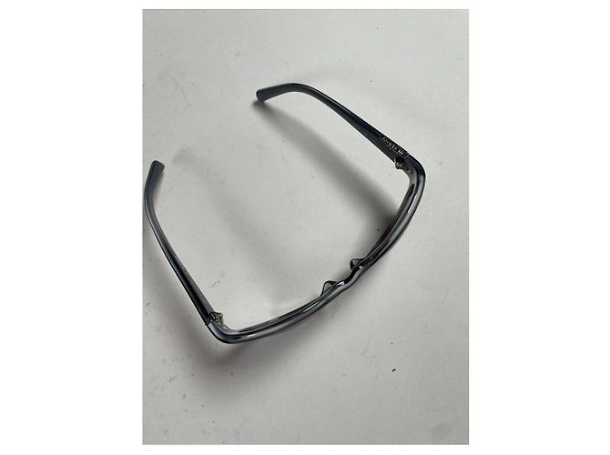 Occhiali da sole in plastica nera Jil Sander Nero - vista 4