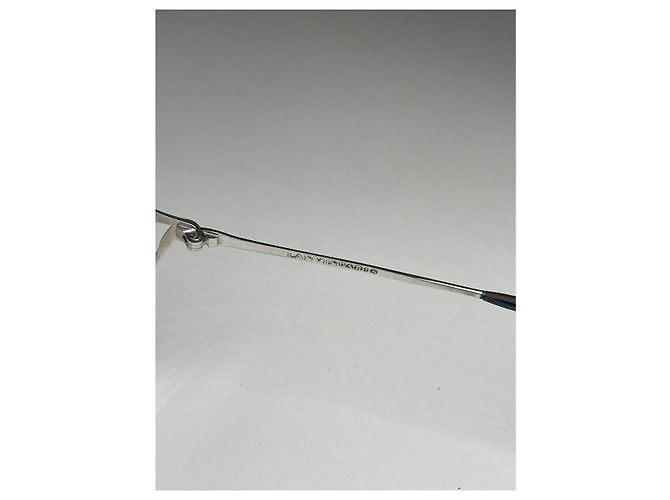 Lanvin Silberne Metallsonnenbrille - Ansicht 5