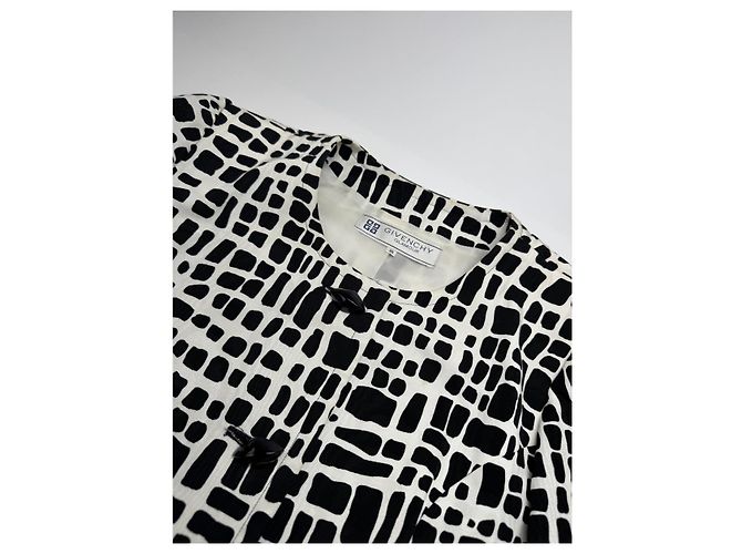 Givenchy Black Silk Trench Coat - view 4