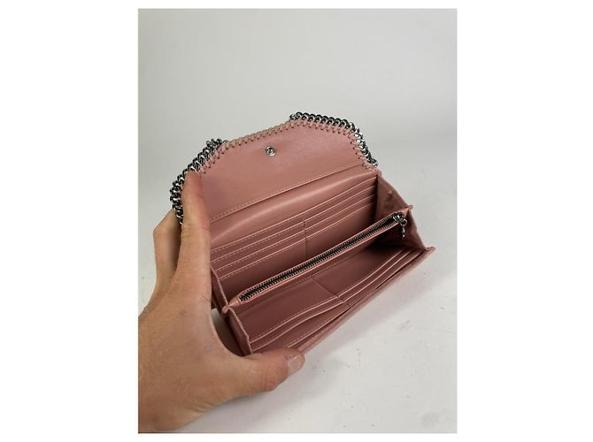Stella Mc Cartney Cartera de cuero rosa Stella McCartney - vista 5