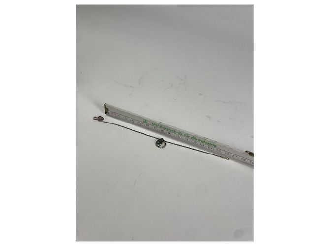 Courreges Bracciale in acciaio argento Courrèges - vista 5