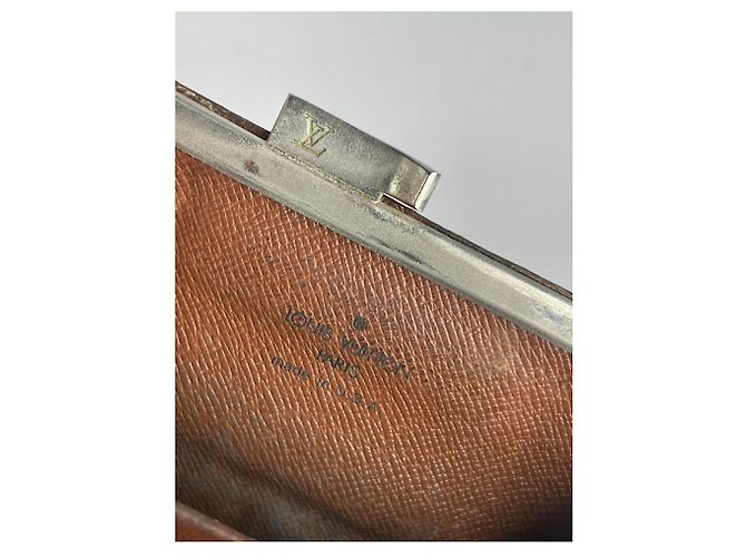 Cartera de cuero marrón Juliette de Louis Vuitton Castaño - vista 5