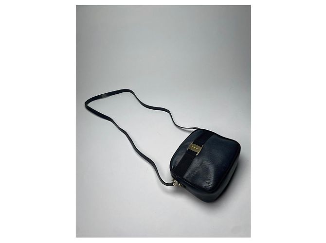 Borsa in pelle nera Salvatore Ferragamo Nero - vista 4