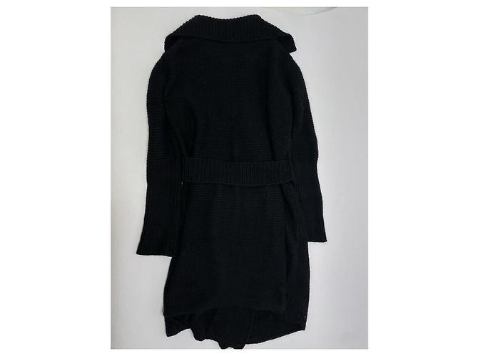 Abrigo trench de lana negra See by Chloé Negro - vista 5