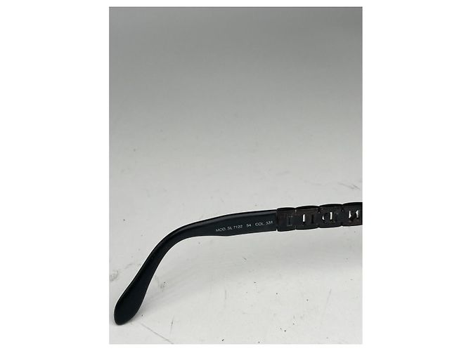 Fendi schwarze Metallsonnenbrille - vista 2