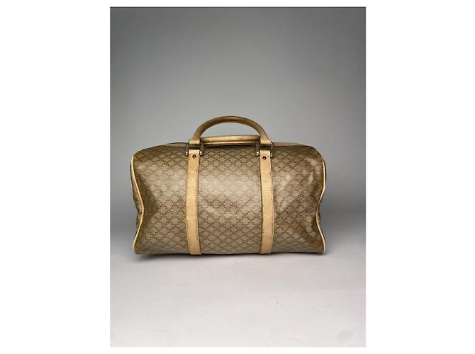 Céline Borsa a secchiello in pelle dorata Celine D'oro - vista 4