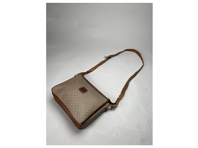 Céline Celine Triomphe Beiger Lederhandtasche - Ansicht 2